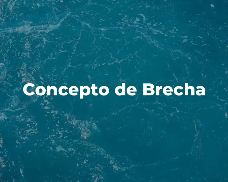 Concepto de Brecha