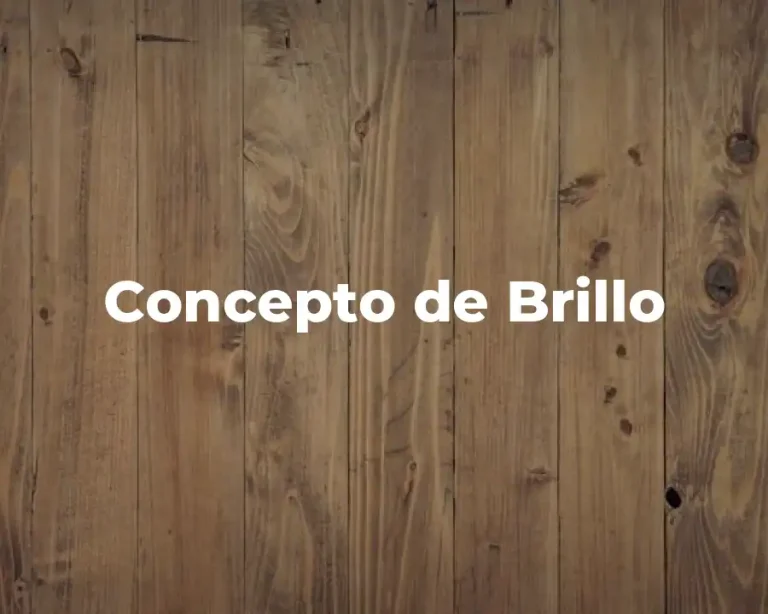 Concepto de Brillo