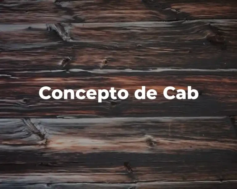 Concepto de Cab