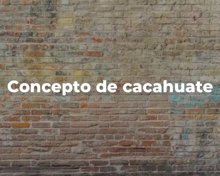 Concepto de cacahuate