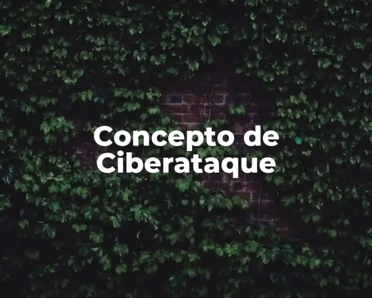 Concepto de Ciberataque