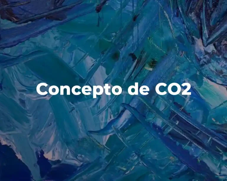 Concepto de CO2