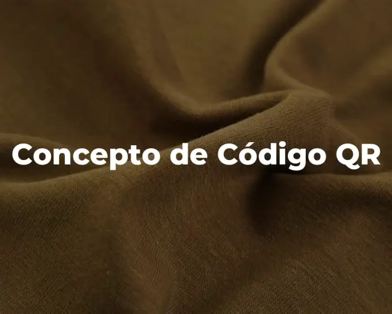 Concepto de Código QR