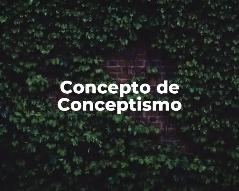 Concepto de Conceptismo