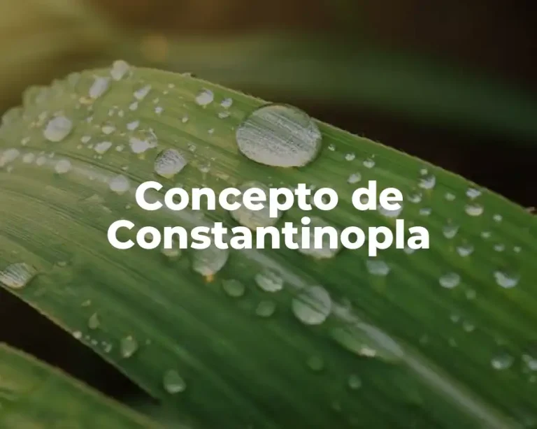 Concepto de Constantinopla