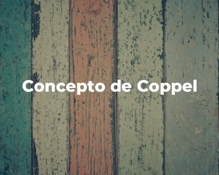 Concepto de Coppel