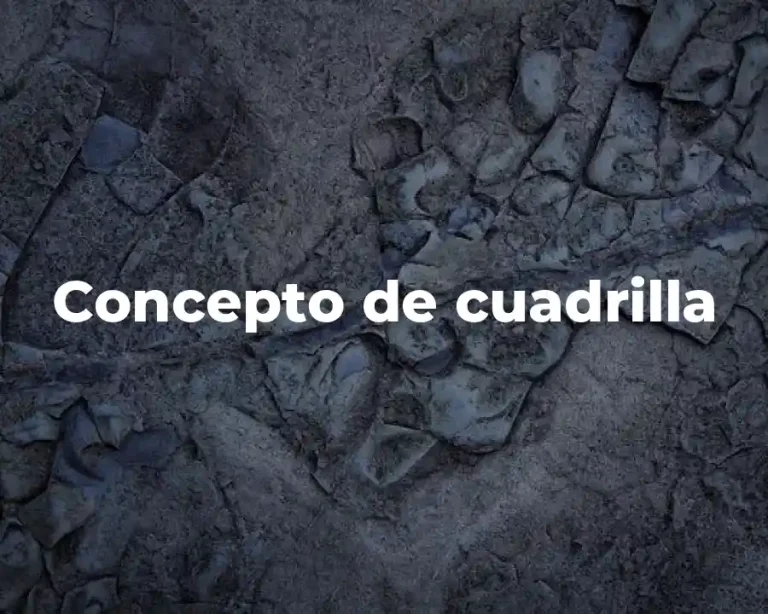 Concepto de cuadrilla