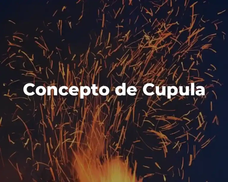 Concepto de Cupula