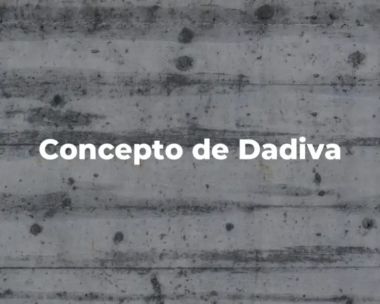 Concepto de Dadiva