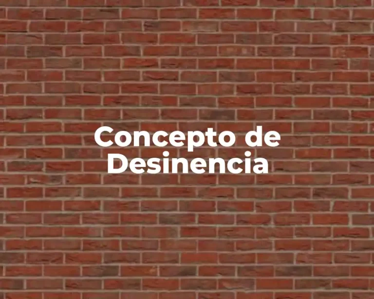 Concepto de Desinencia