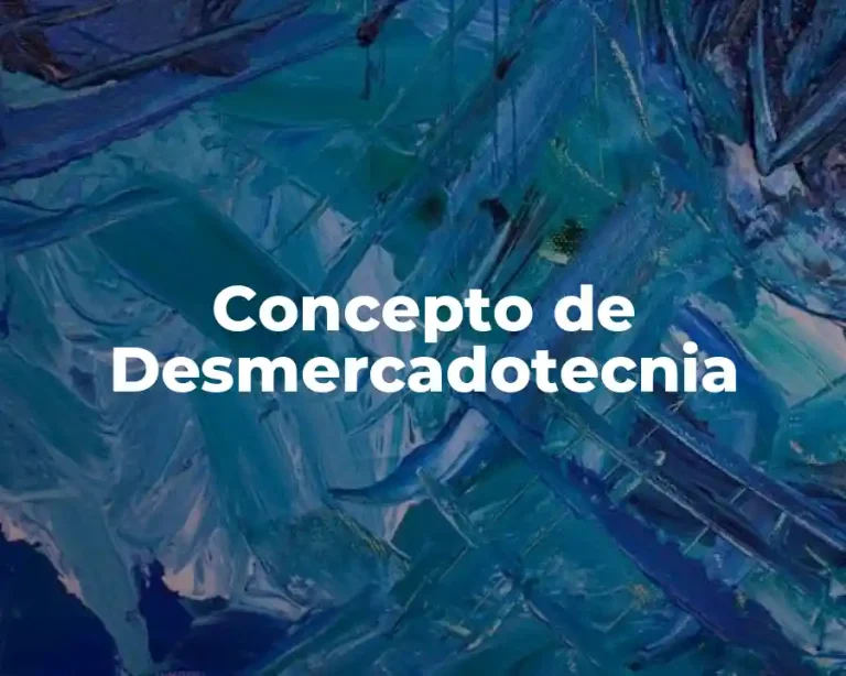 Concepto de Desmercadotecnia