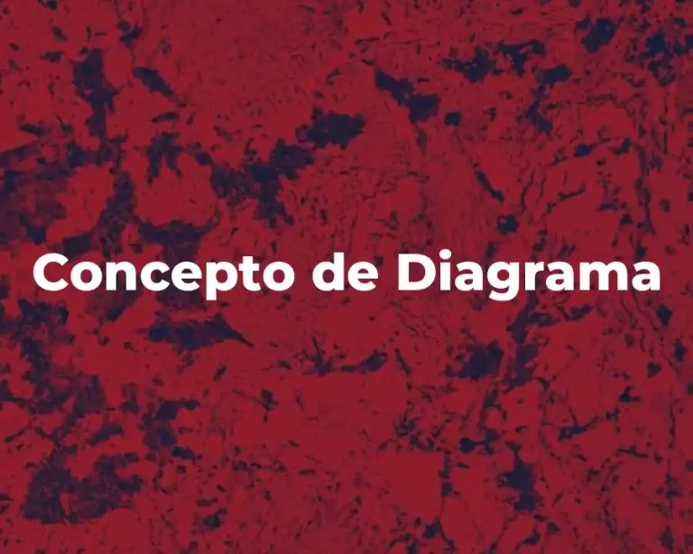 Concepto de Diagrama