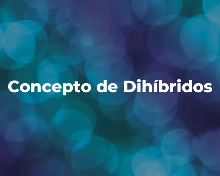 Concepto de Dihíbridos