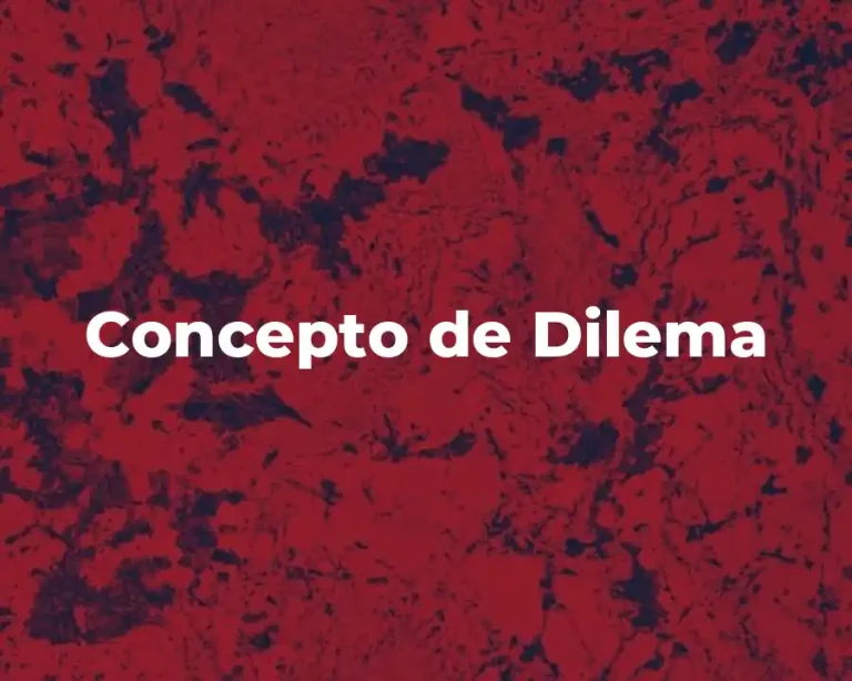 Concepto de Dilema