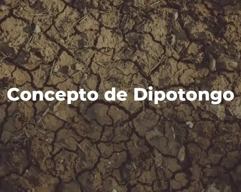 Concepto de Dipotongo