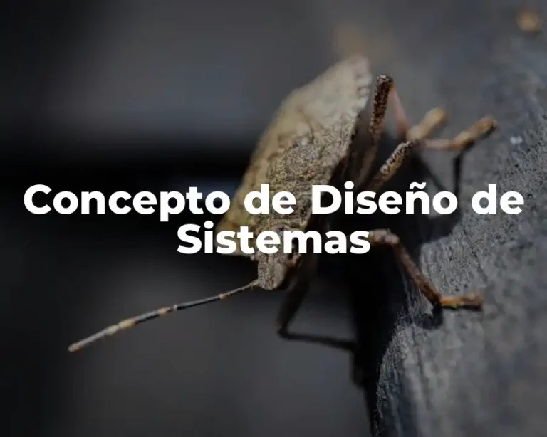 Concepto de Diseño de Sistemas
