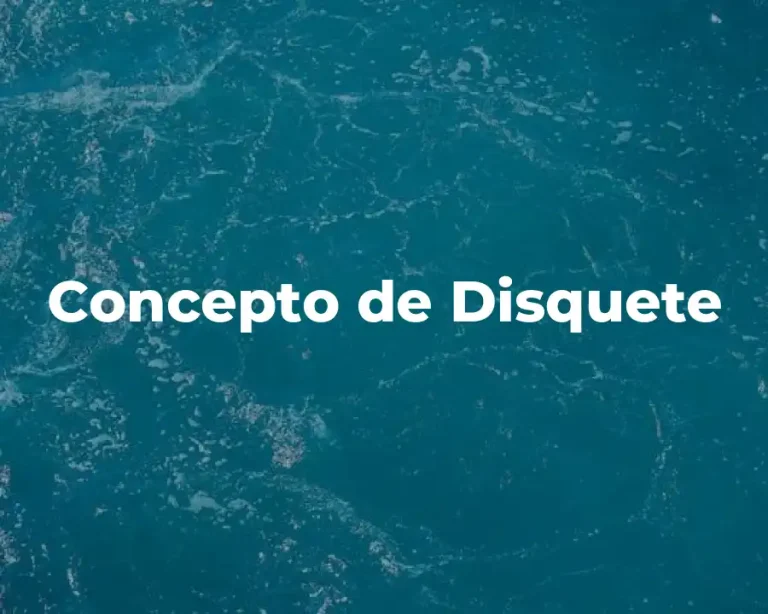 Concepto de Disquete