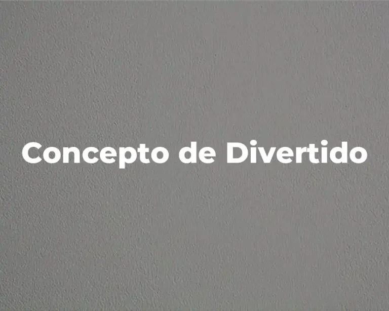 Concepto de Divertido