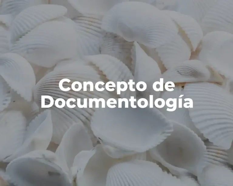 Concepto de Documentología