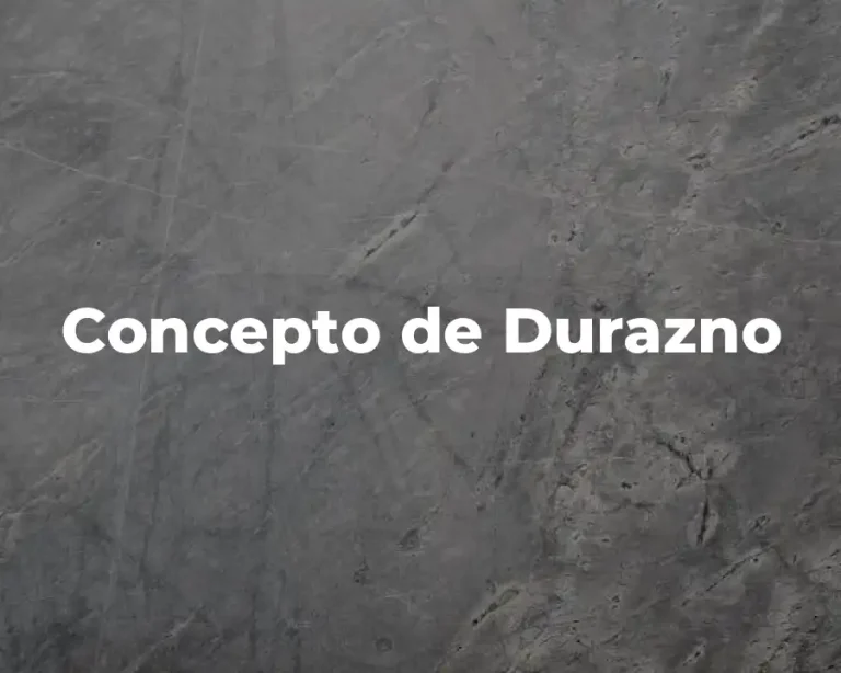 Concepto de Durazno