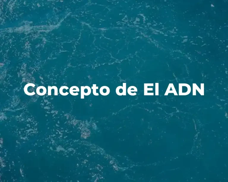 Concepto de El ADN
