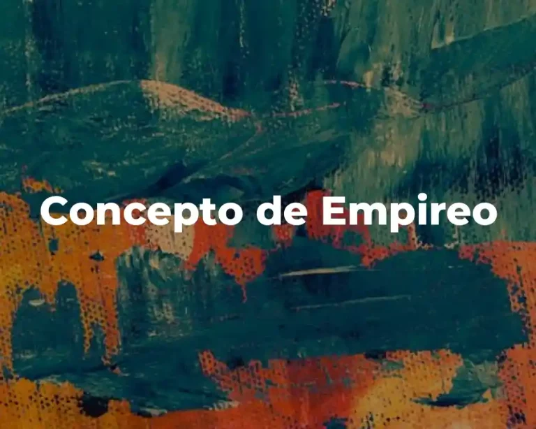 Concepto de Empireo