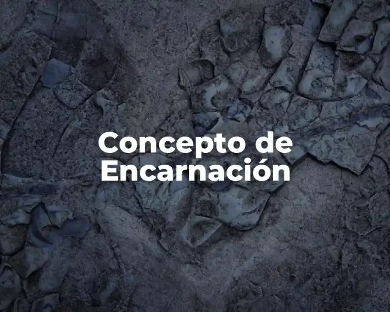 Concepto de Encarnación