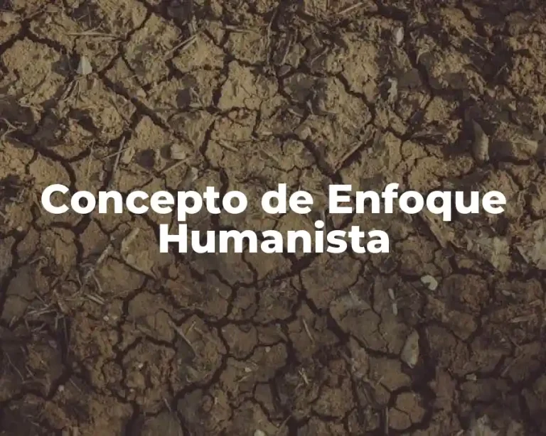 Concepto de Enfoque Humanista