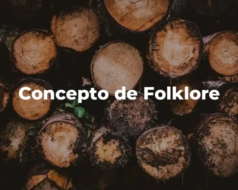 Concepto de Folklore