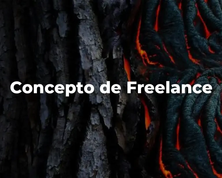 Concepto de Freelance