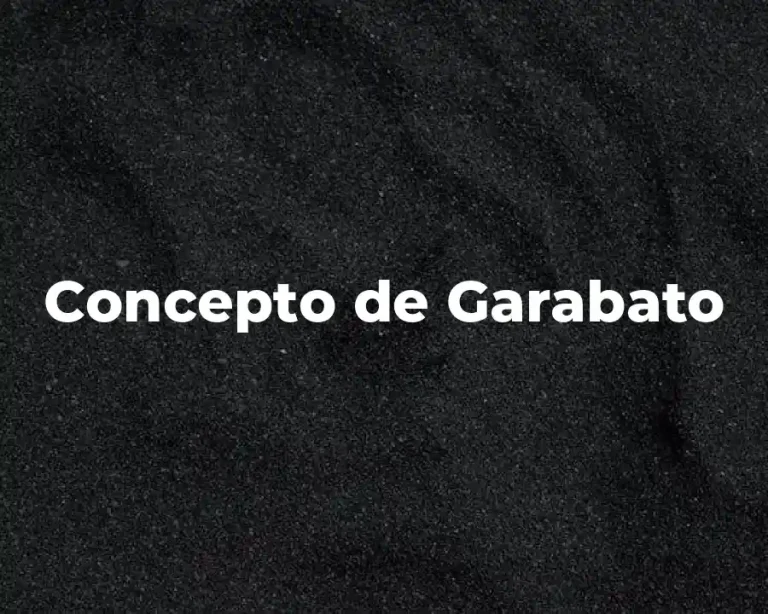 Concepto de Garabato