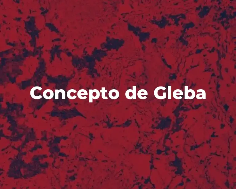 Concepto de Gleba