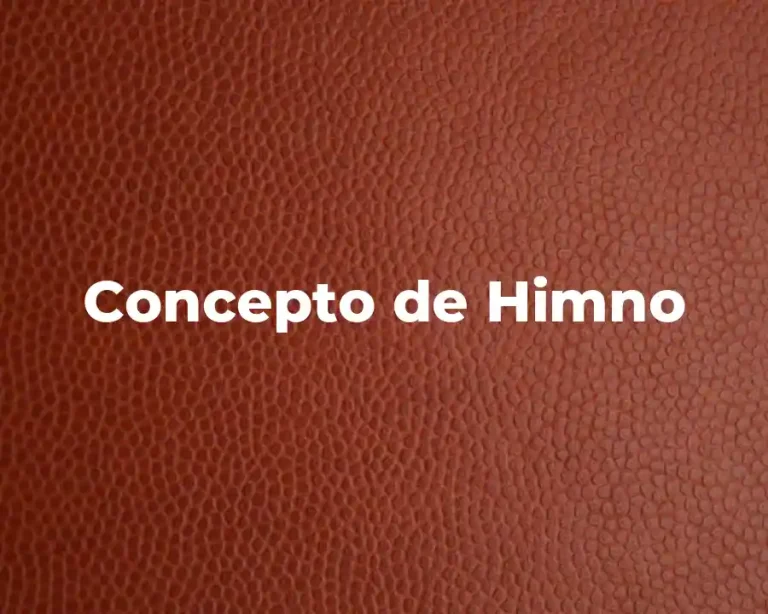 Concepto de Himno