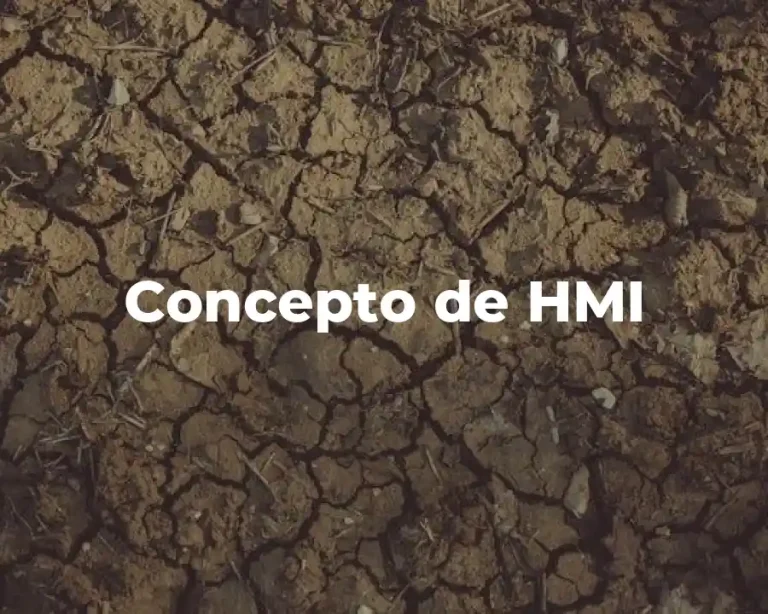Concepto de HMI