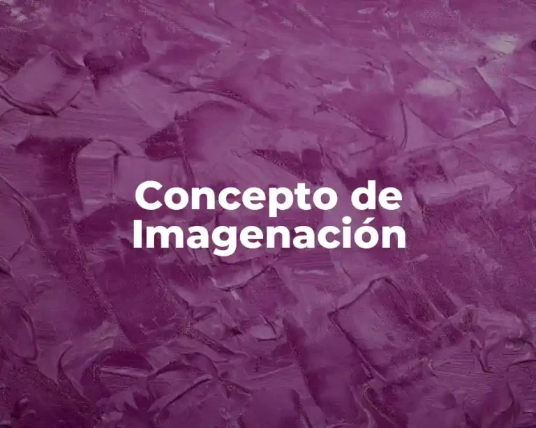 Concepto de Imagenación