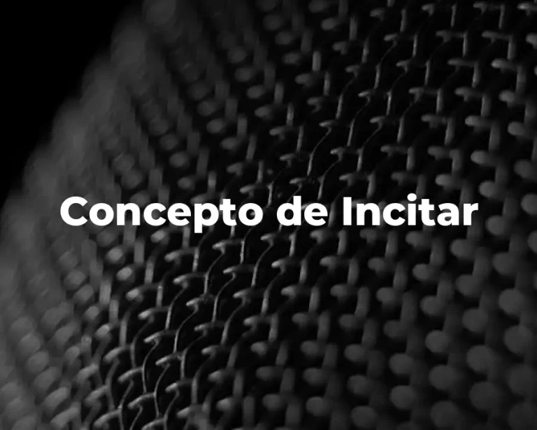 Concepto de Incitar