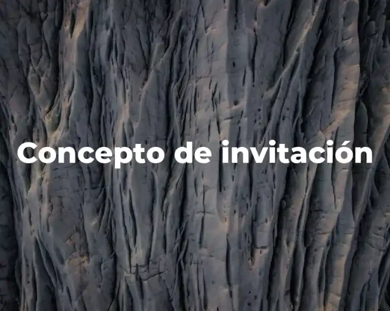 Concepto de invitación