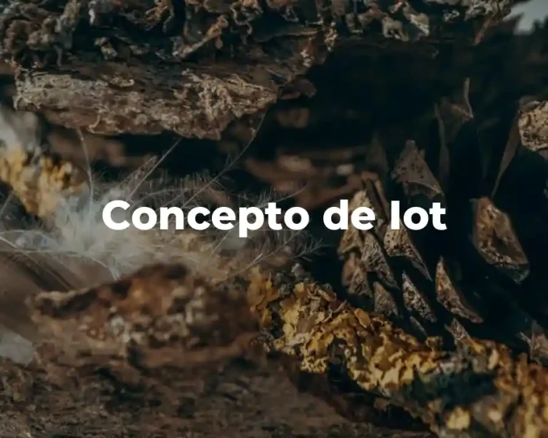 Concepto de Iot