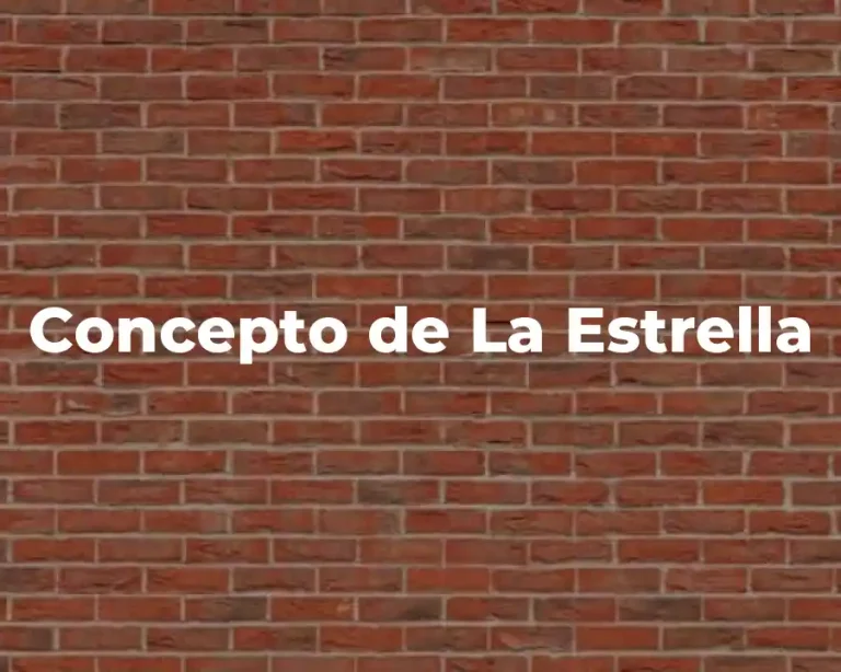 Concepto de La Estrella