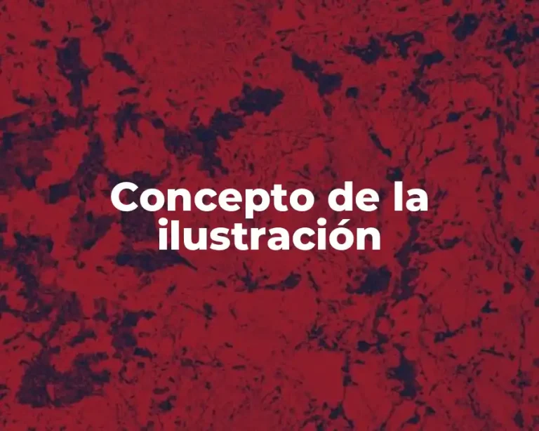 Concepto de la ilustración