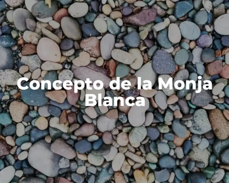 Concepto de la Monja Blanca