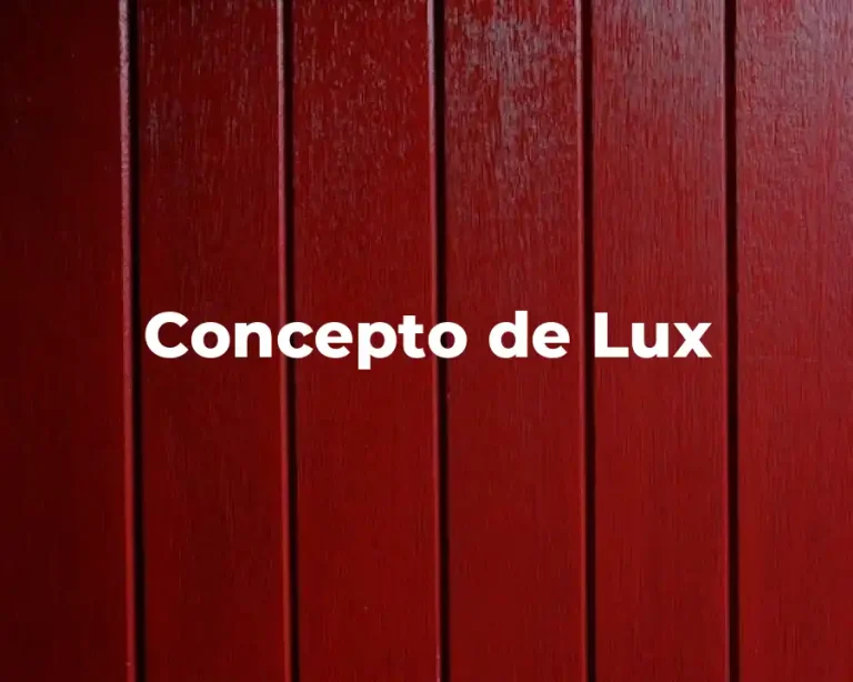 Concepto de Lux