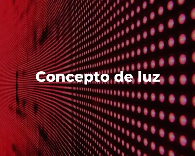 Concepto de luz