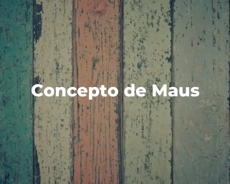 Concepto de Maus