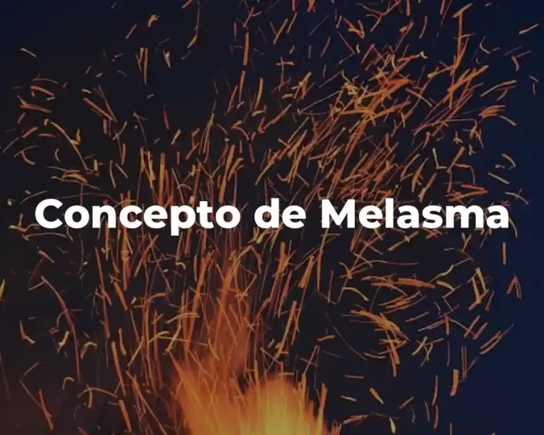Concepto de Melasma