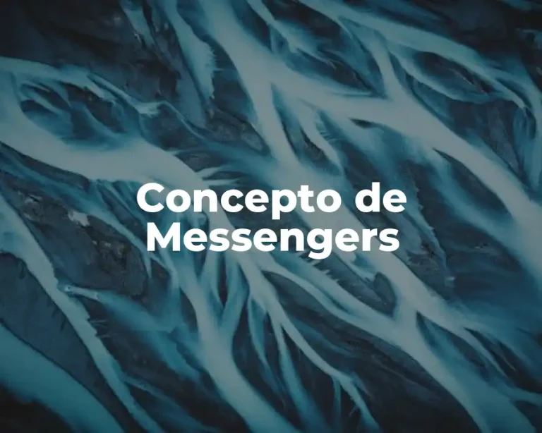 Concepto de Messengers
