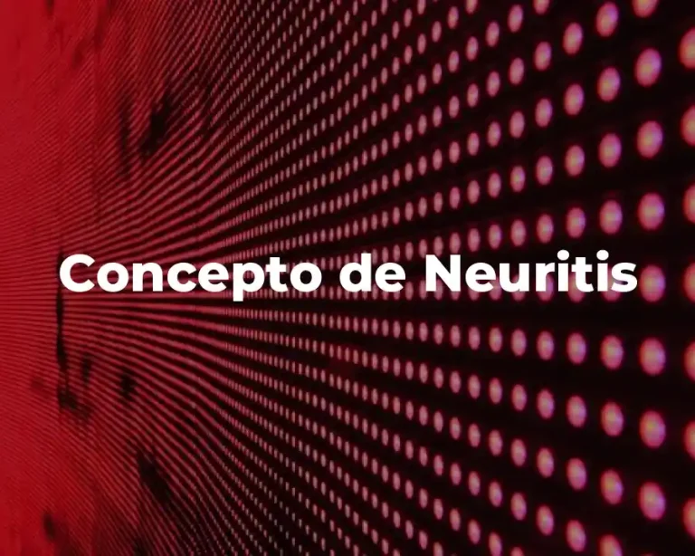 Concepto de Neuritis