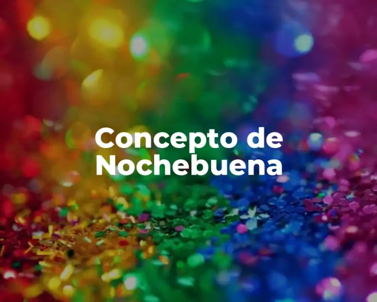 Concepto de Nochebuena
