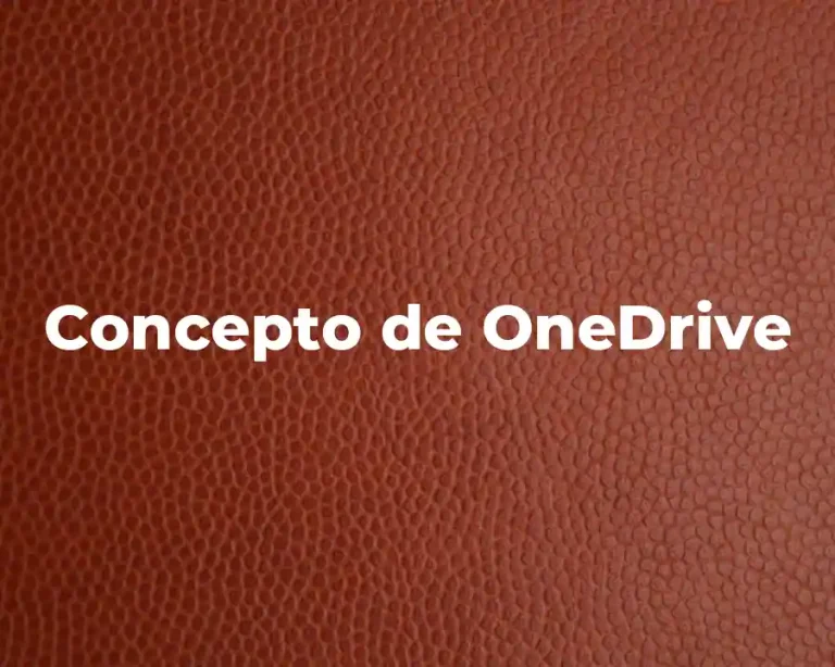 Concepto de OneDrive