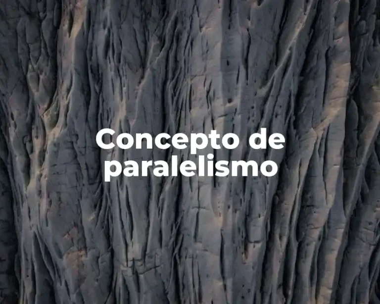 Concepto de paralelismo
